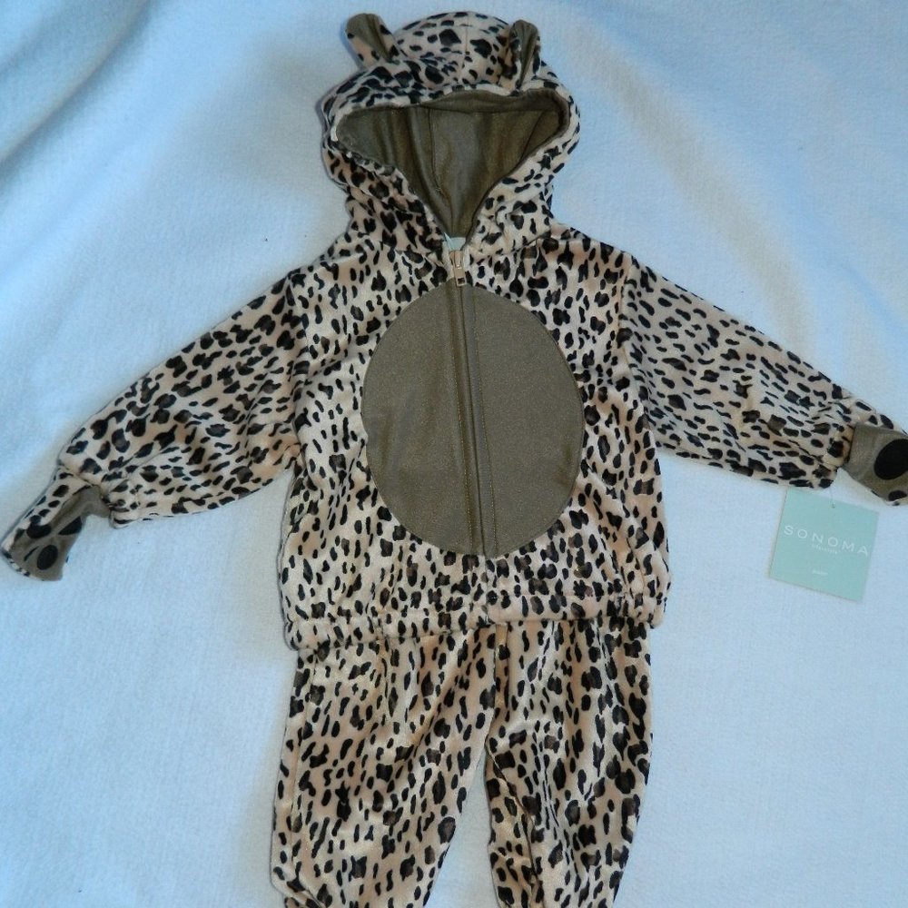 Sonoma Leopard Halloween Costume New With Tags 6-9 Months